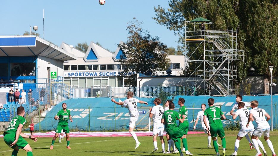 Hutnik w sobotę grał na swoim stadionie