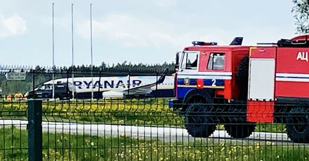 Samolot zmuszony do lądowania w Mińsku. Należy do polskiej spółki