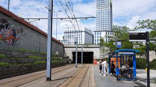 Kraków: Rondo Mogilskie osuszone. Tramwaje znów jadą tunelem