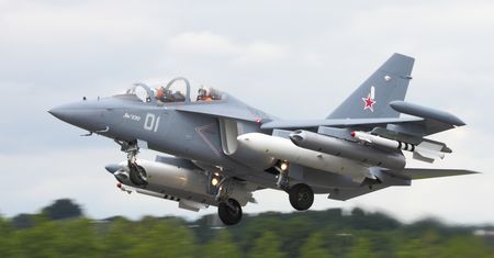 Na Białorusi rozbił się samolot wojskowy Jak-130. Piloci nie żyją