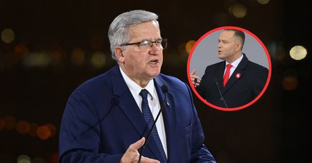 Komorowski o zapowiedziach Nawrockiego.  Ocenił, na czym mu zależy