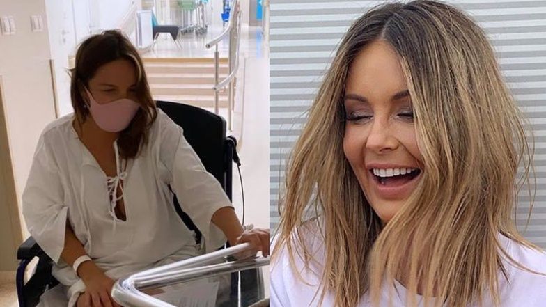 Małgorzata Rozenek gratuluje Agnieszce Włodarczyk