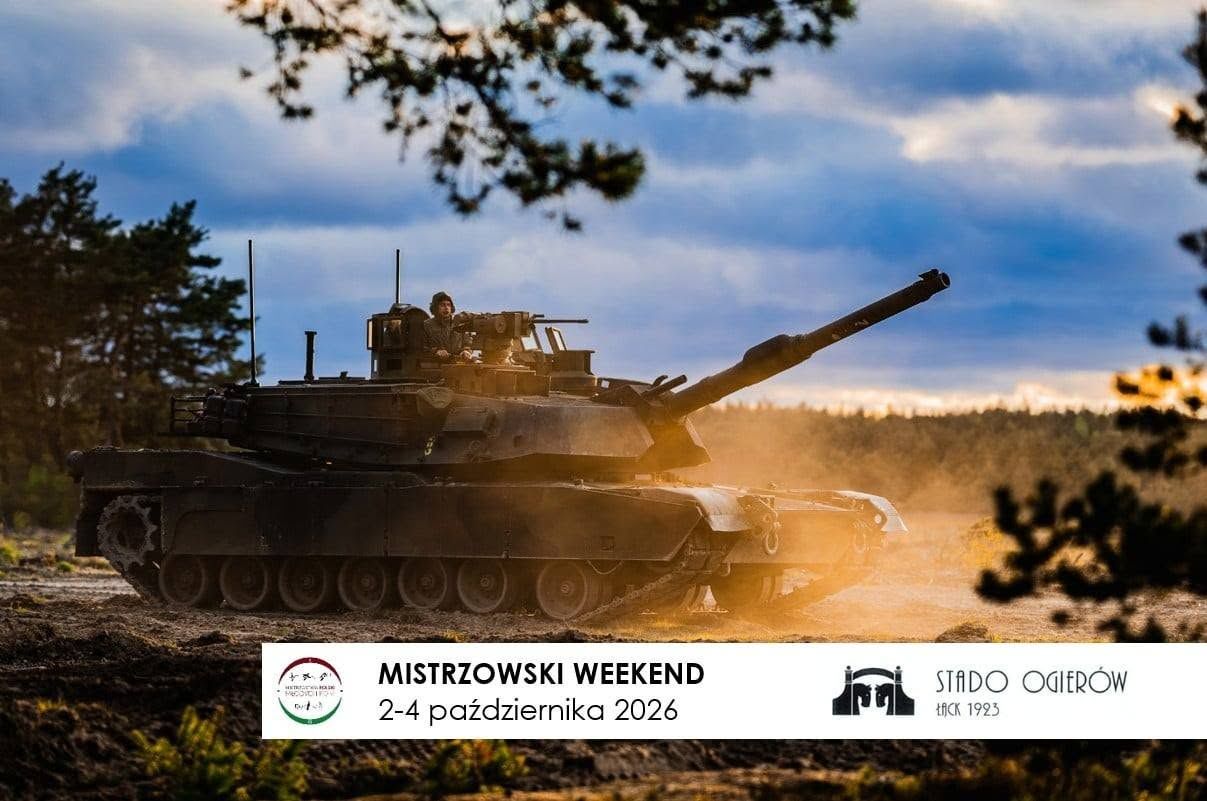 Czołg Abrams w Łącku 