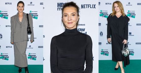 Aleksandra Domańska i Daria Widawska pozują na gali z udziałem gwiazdy "Gry o tron" (ZDJĘCIA)