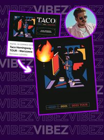 Taco Hemingway, trasa 2022 r.: Katowice, Kraków, Warszawa i więcej!