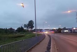 Nie było karetki, więc wezwali śmigłowiec. Dokonali makabrycznego odkrycia