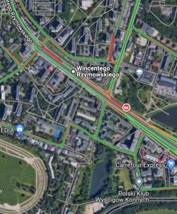 Karambol w Warszawie. Są poszkodowani