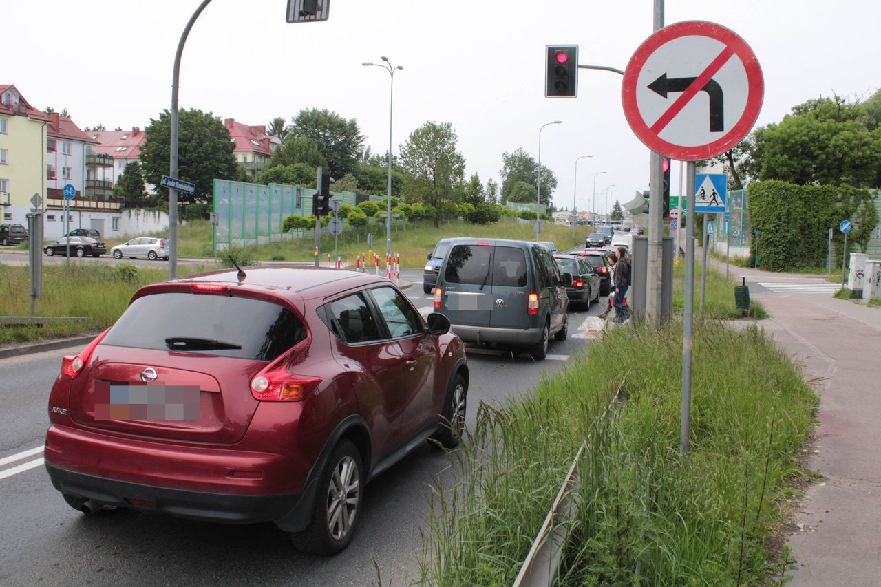 Zakaz skrętu w Koszalinie. To utrudnienie dla mieszkańców