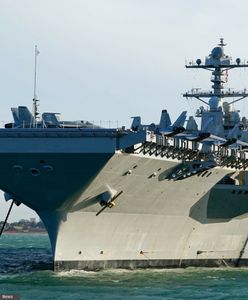 USS Gerald R. Ford w Chorwacji. Największy lotniskowiec zawinął do portu w Splicie