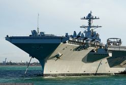 USS Gerald R. Ford w Chorwacji. Największy lotniskowiec zawinął do portu w Splicie