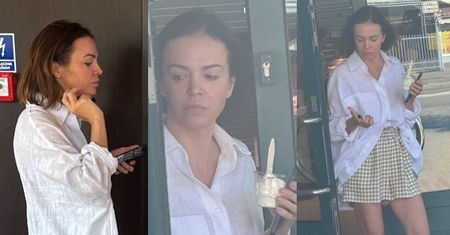 Naturalna Anna Wendzikowska ulega pokusie mroźnego deseru z restauracji typu fast food (ZDJĘCIA)