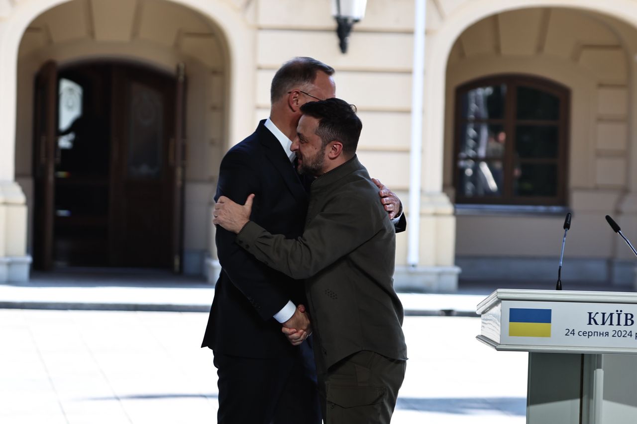 Zełenski odkrył karty podczas wizyty Dudy w Kijowie. "Nowa metoda"