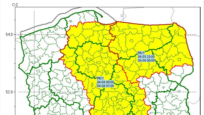 Zmienna pogoda nad Polską. Gdzie spadnie deszcz?