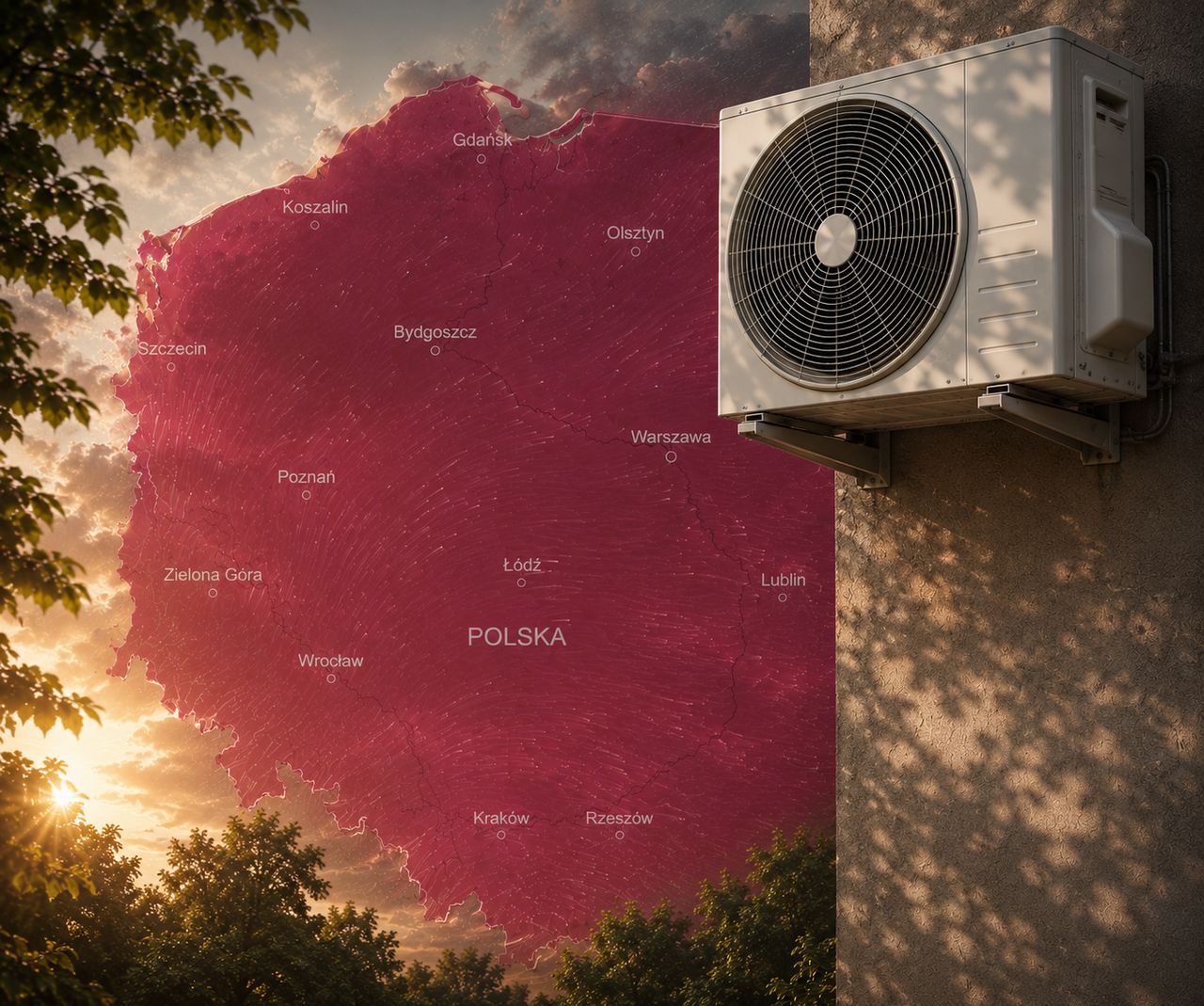 Klimatyzacja nas nie uratuje. Najlepszy sposób na upały w miastach to przyroda