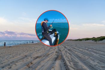 Wędkarz łowił ryby. Chwilę później stało się to