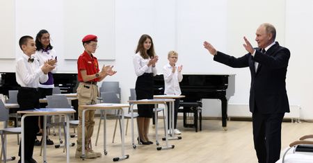 Putin w Kaliningradzie. Był porażony "niewiedzą" uczniów