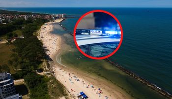 Tragedia w Darłowie. Rzuciły się na ratunek. Mężczyzna nie żyje