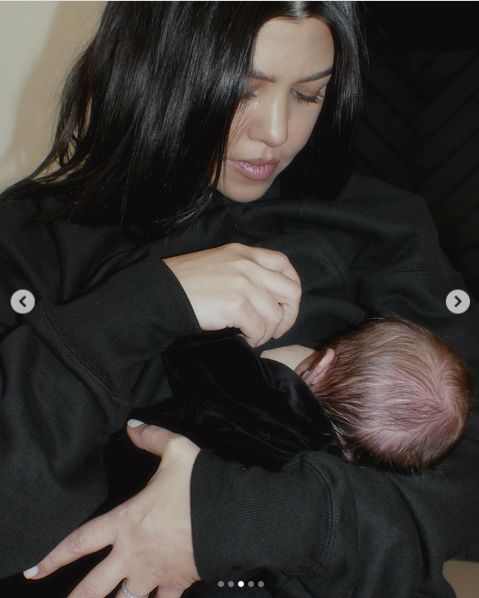 Kourtney Kardashian pokazała pierwsze zdjęcia syna
