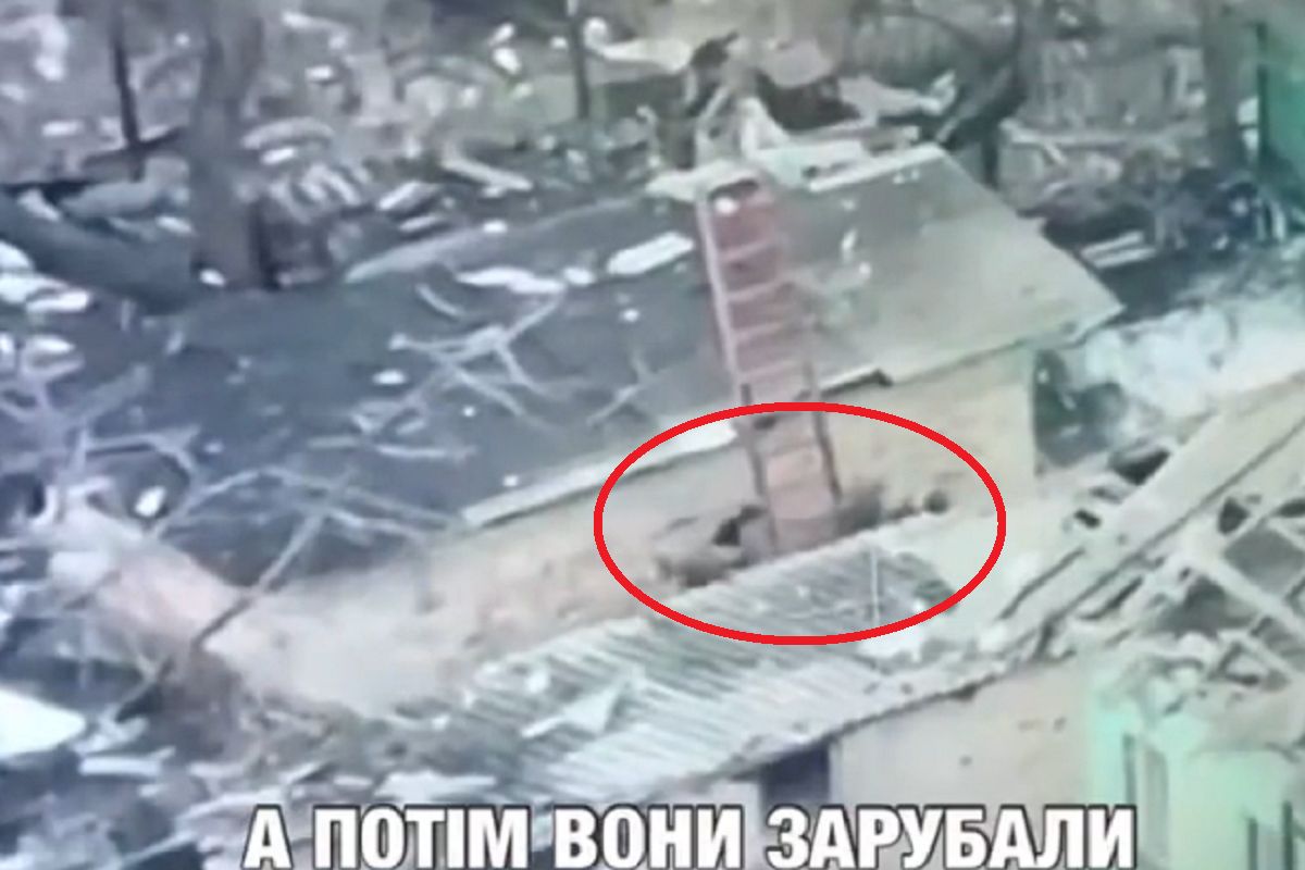 Wideo z drona. Ukraińska maszyna nagrała zbrodnię wojenną wagnerowców