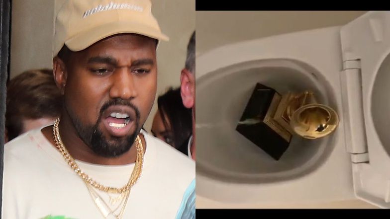 Kanye West sika na statuetkę Grammy