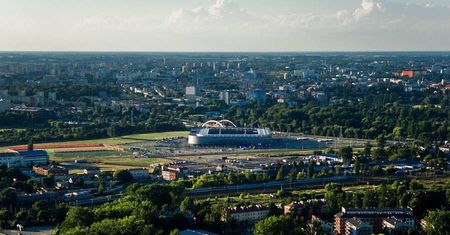 Lublin widziany z komina Elektrociepłowni „Wrotków”. 150 metrów nad ziemią (zdjęcia)