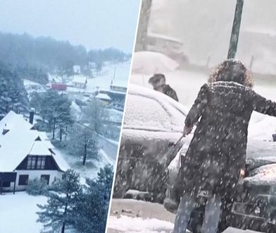 Zima uderzyła na Bałkanach. Śnieg sparaliżował wioski