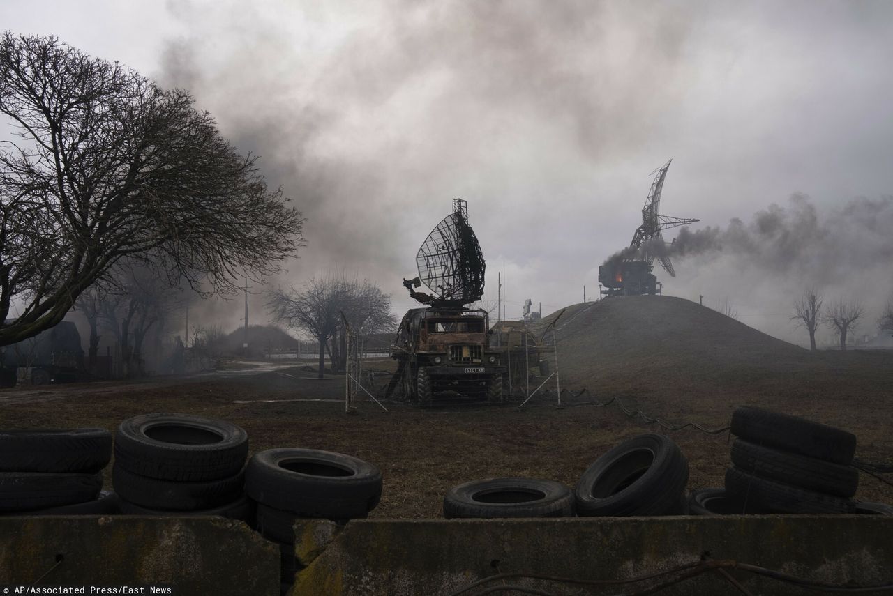 Rosja zbombardowała posterunek graniczny na Ukrainie