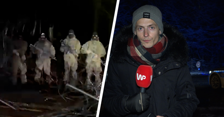 Zakaz przebywania w strefie nadgranicznej. Relacja reportera WP