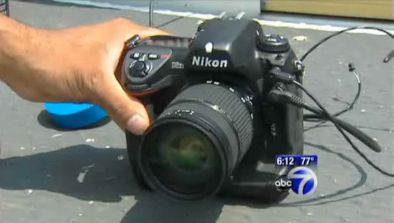 Nikon D2Xs jako aparat do łapania piratów drogowych w NY