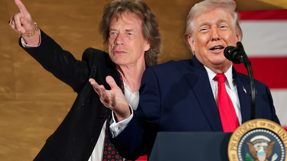 Mick Jagger, Donald Turmp