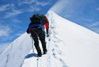 Spektakularne deptanie Mont Blanc
