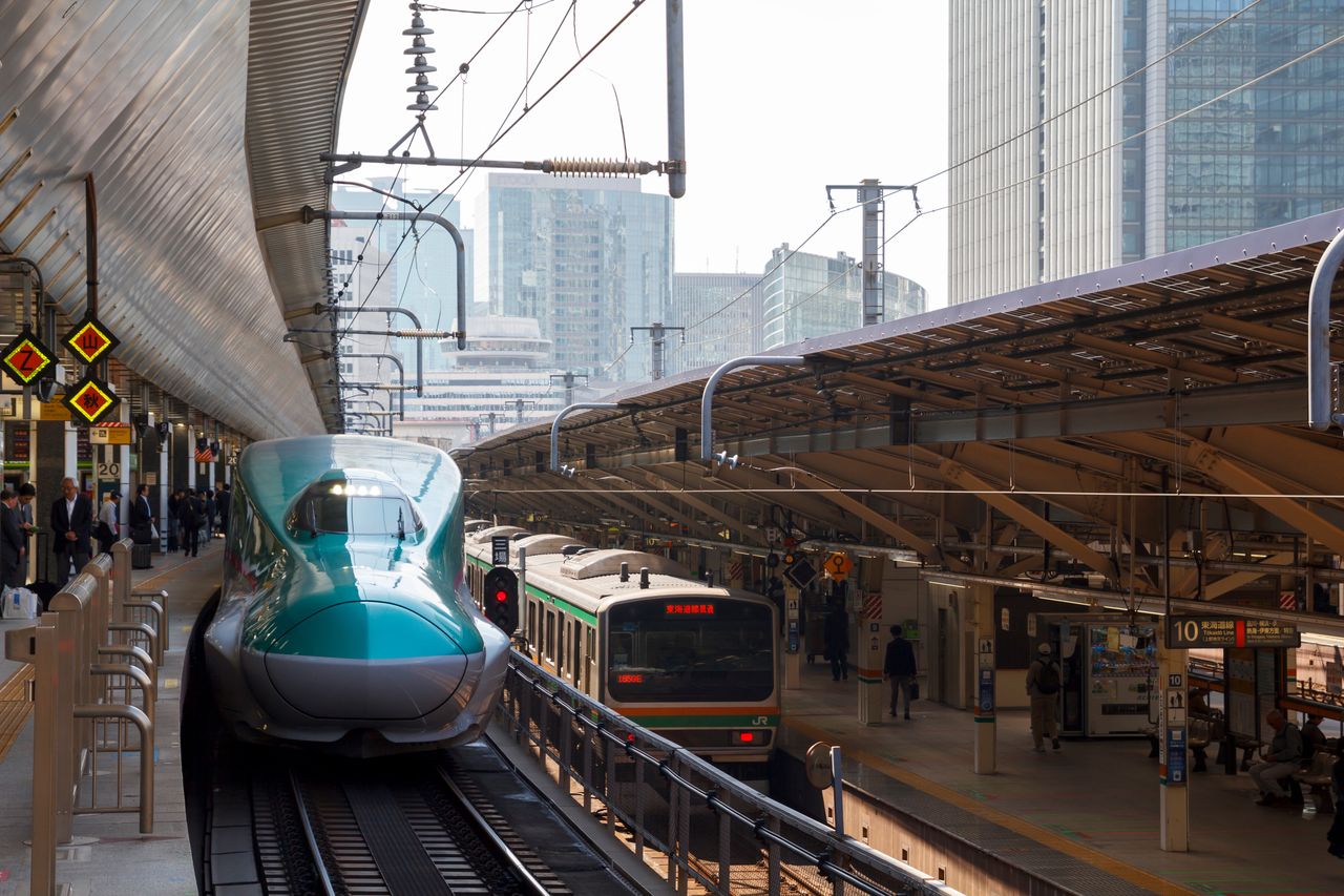 Slithering surprise: Snake causes rare delay on Japan's Shinkansen