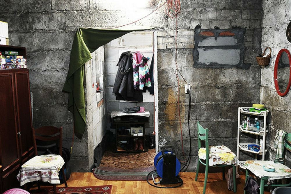 Wnętrze domu przed remontem 