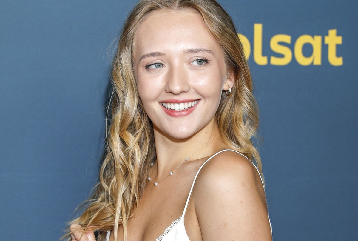 Karolina Matej na premierze