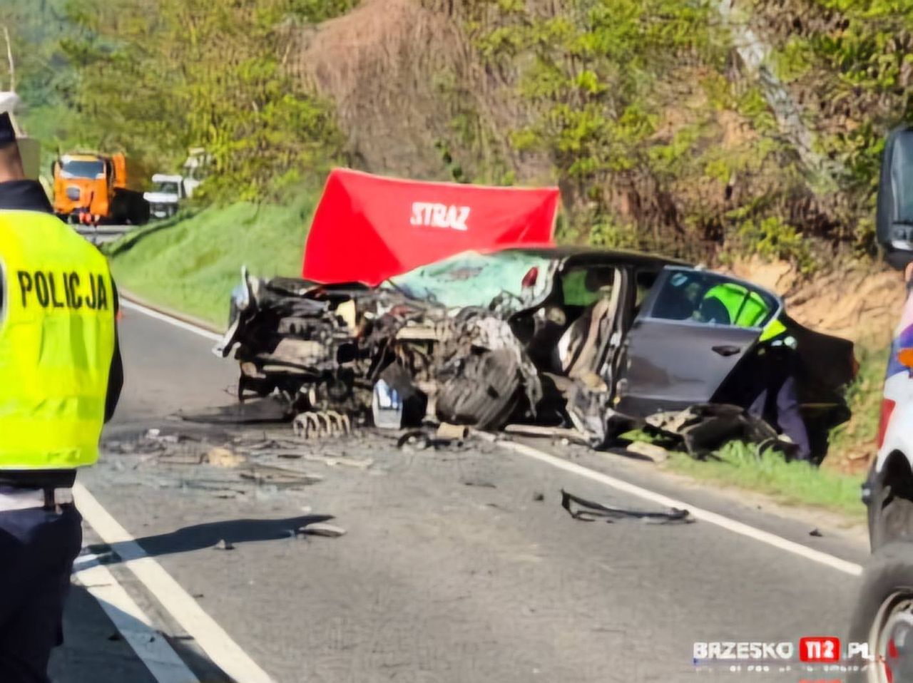 Wypadek w Małopolsce. Jedna osoba nie żyje, pięć rannych
