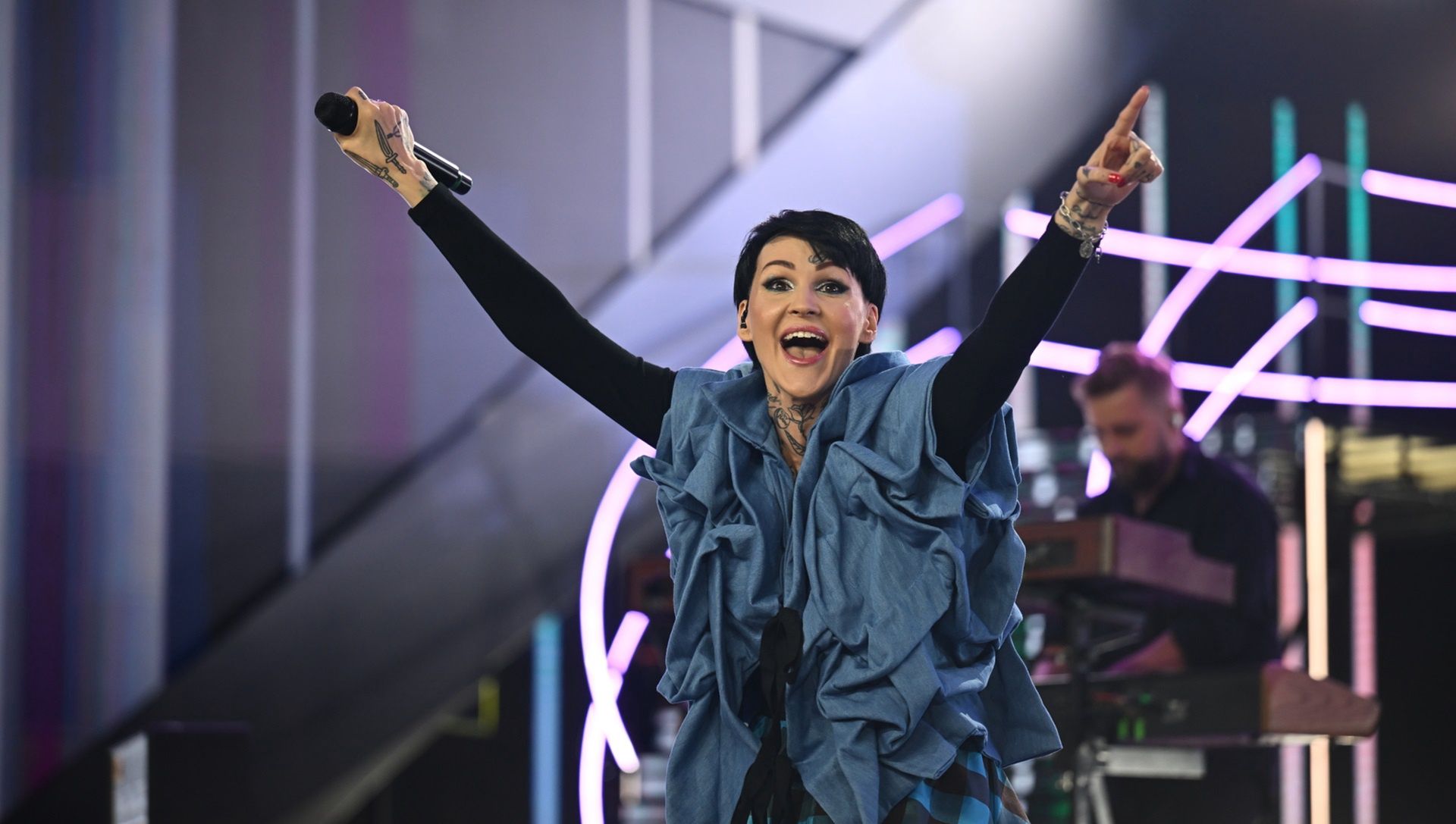 Chylińska była jedną z gwiazd drugiego dnia Top of the Top Festival 2024 w Sopocie.