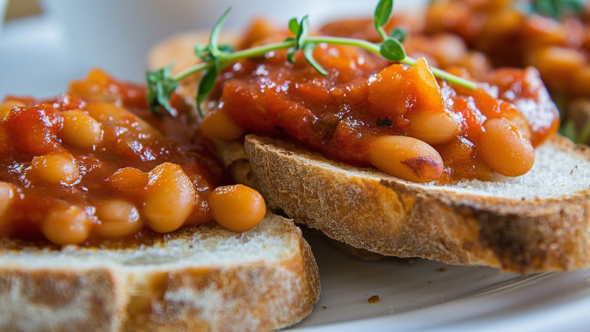 Fasolka w sosie pomidorowym na gęsto w sam raz na pieczywo