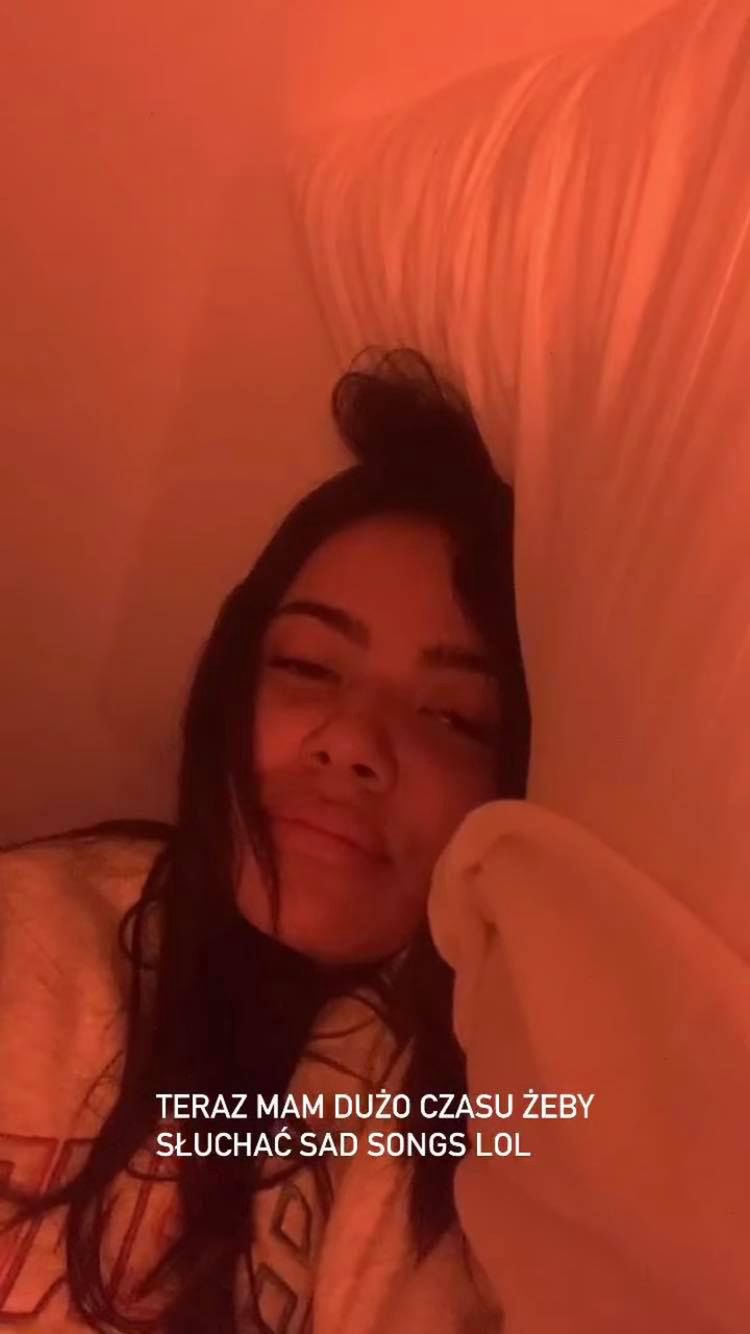 Lexy Chaplin ma koronawirusa