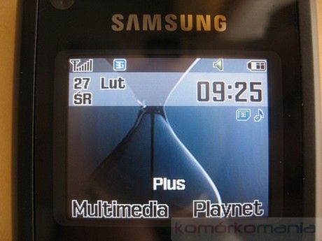 Cellna recenzja: SAMSUNG SGH-F500 3