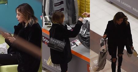 Sablewska odbiera markowe łaszki z pralni