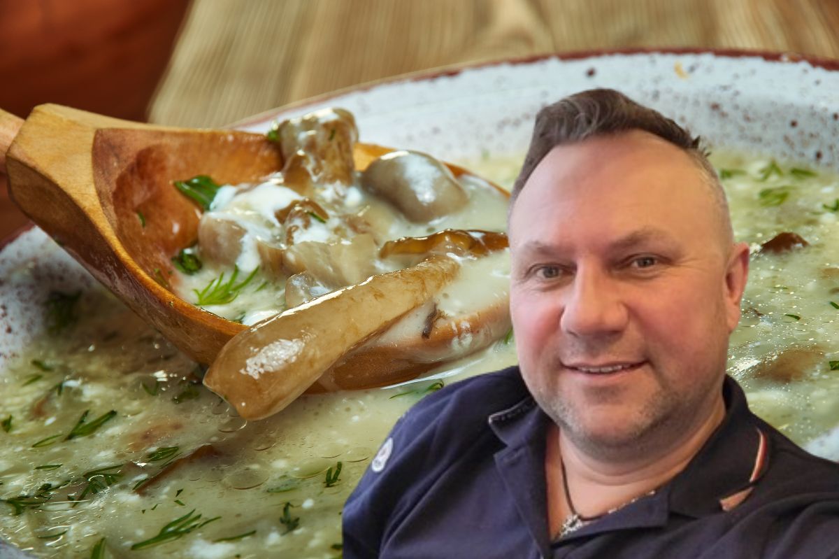 Tomasz Strzelczyk podzielił się przepisem na pyszną zupę grzybową 