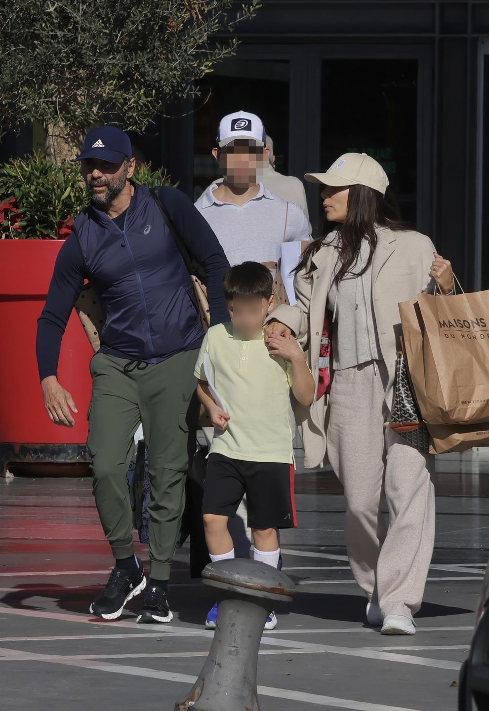 Eva Longoria z rodziną