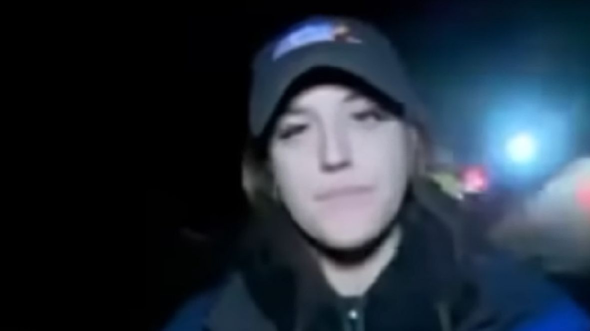 Reporterka potrącona podczas transmisji na żywo.