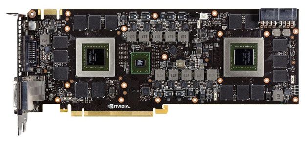 Płytka drukowana w GeForce GTX 690