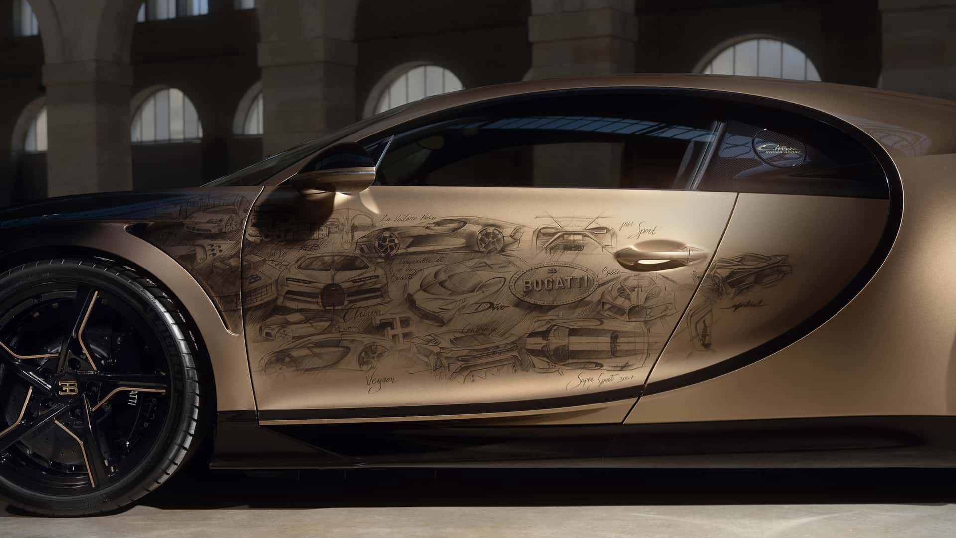 Bugatti Chiron Super Sport Golden Era