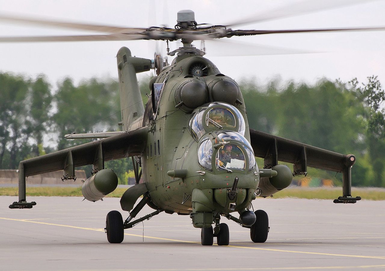 Polski śmigłowiec Mi-24