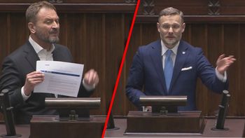 Bogucki kontra Nitras w Sejmie. "Pan stoi na tej mównicy i absolutnie bezczelnie kłamie"