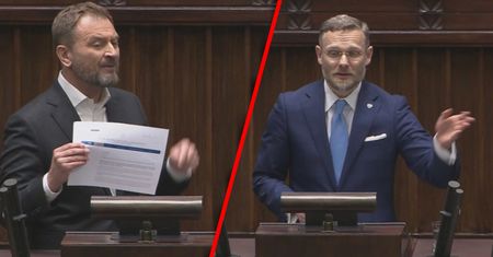 Bogucki kontra Nitras w Sejmie. "Pan stoi na tej mównicy i absolutnie bezczelnie kłamie"