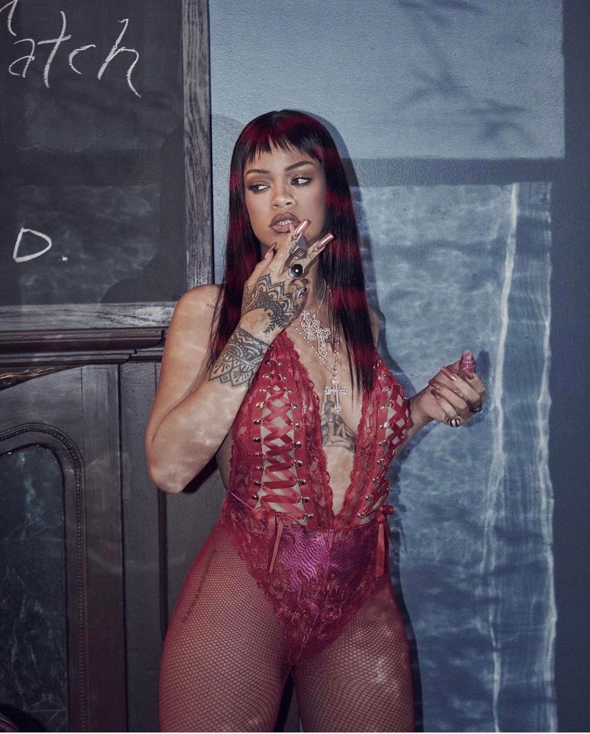 Rihanna i Lourdes Leon w kampanii Savage X Fenty