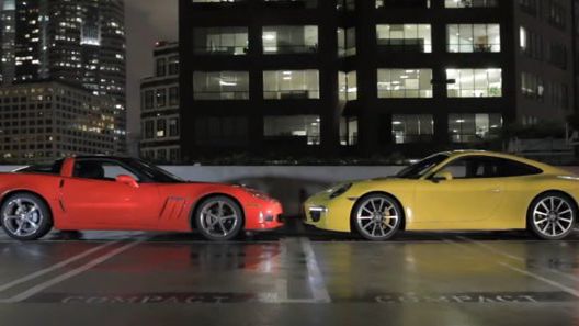 Porsche 911 Carrera S vs Corvette Grand Sport